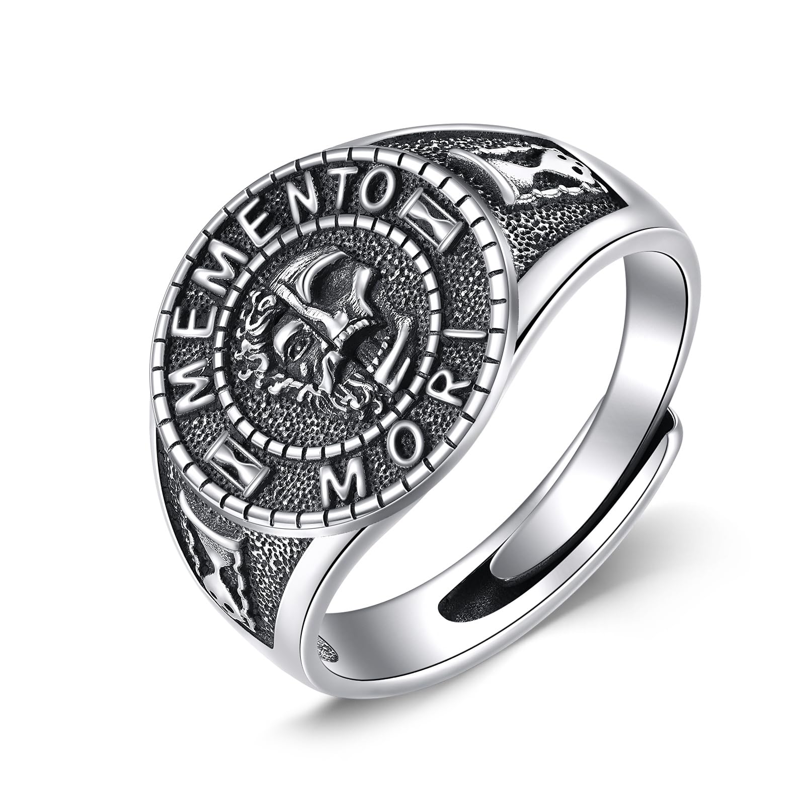 925 Sterling Silver Signet Ring Catholic Jewelry Gifts for Men Women