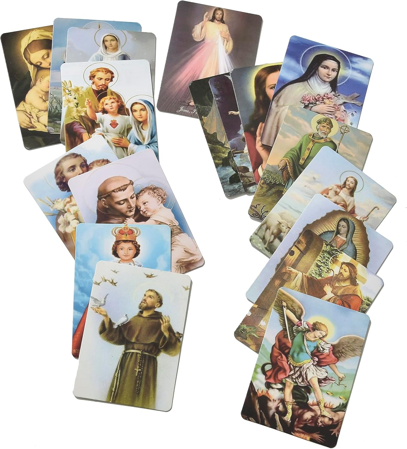 SZQCZB Wooden Rosary Beads Catholic for Men, Saint Benedict Medal and Cross - Comes in Gift Pouch and 18pcs Prayer Cards